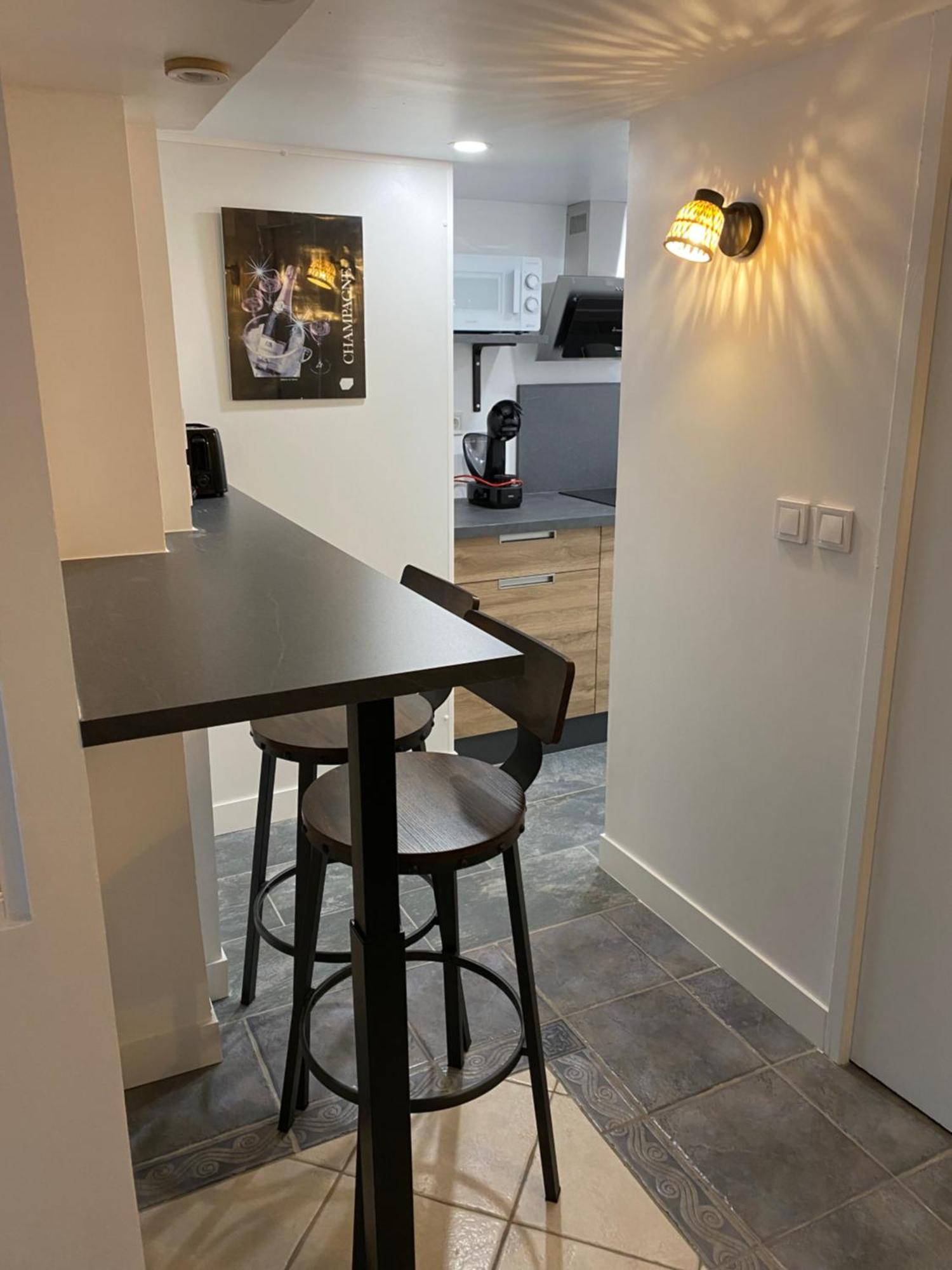 Appart Studio Rdc De Maison Avec Exterieur Proche Reims Tinqueux Extérieur photo